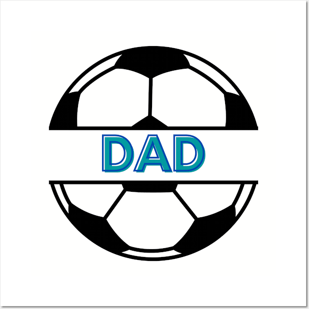 Soccer dad Wall Art by Sport-tees by Marino's